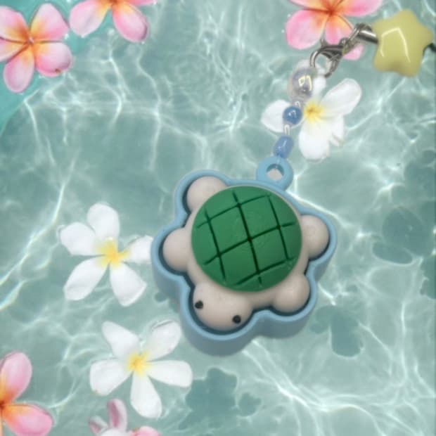 거북이 키캡keyring (스트레스해소) 피젯토이