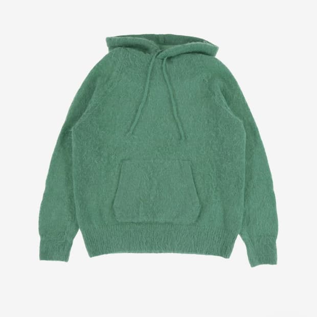 AURALEE   BRUSHED SUPER KID MOHAIR KNIT 