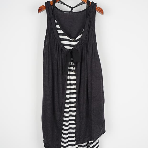 CANTWO layered sleeveless opc