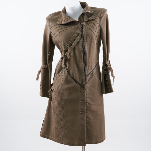 Ozz on 웨스텐 스트랩 부따 페인팅 원피스