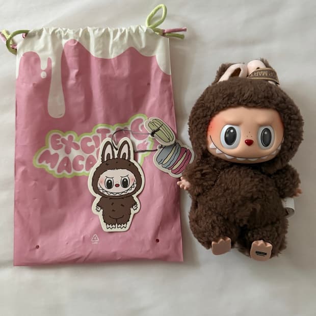 팝마트 라부부 마카롱 시크릿 밤코코아