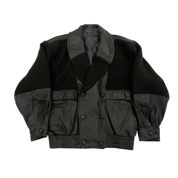 Lancel 울 레더 자켓