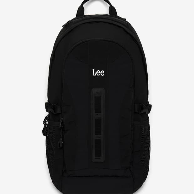 Lee 나일론 블랙 백팩