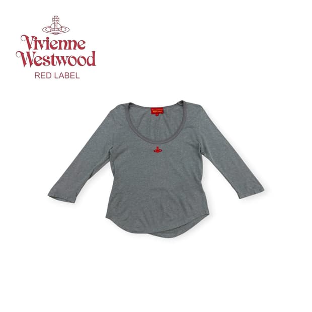비비안웨스트우드 레드라벨 7부 롱슬리브