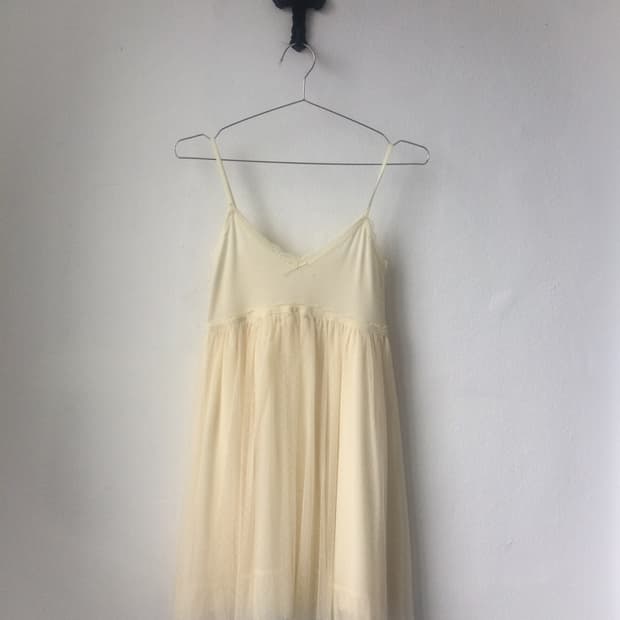 Sha layered sleeveless onepiece
