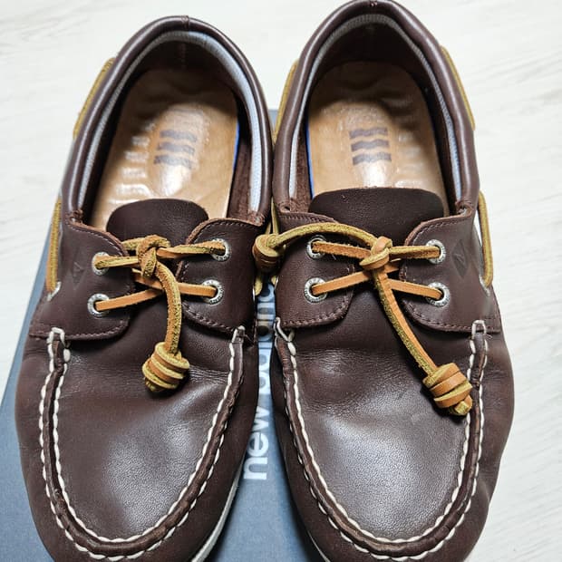 스페리 플러스웨이브 보트슈즈 브라운 (265 / 8.5W) 급매