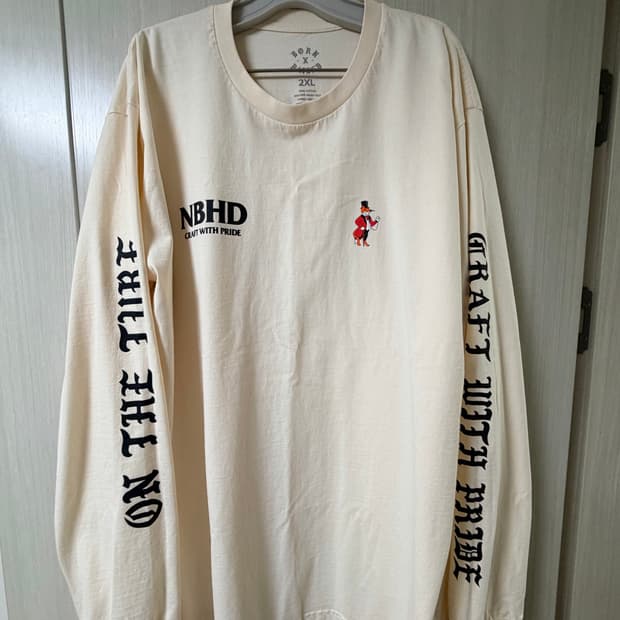 NEIGHBORHOOD X BORN & RAISED TEE