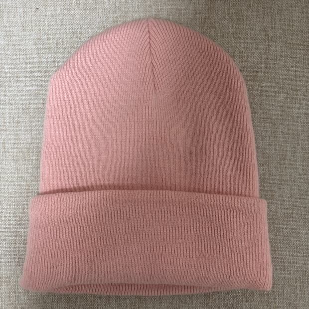 American Apparel 아메리칸어페럴 핑크색 비니