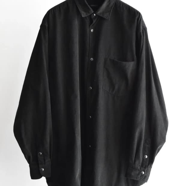 [3] 25aw 코모리 코듀로이 셔츠 새상품