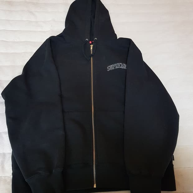 슈프림 도우보이 후드 집업 티셔츠 블랙 22FW