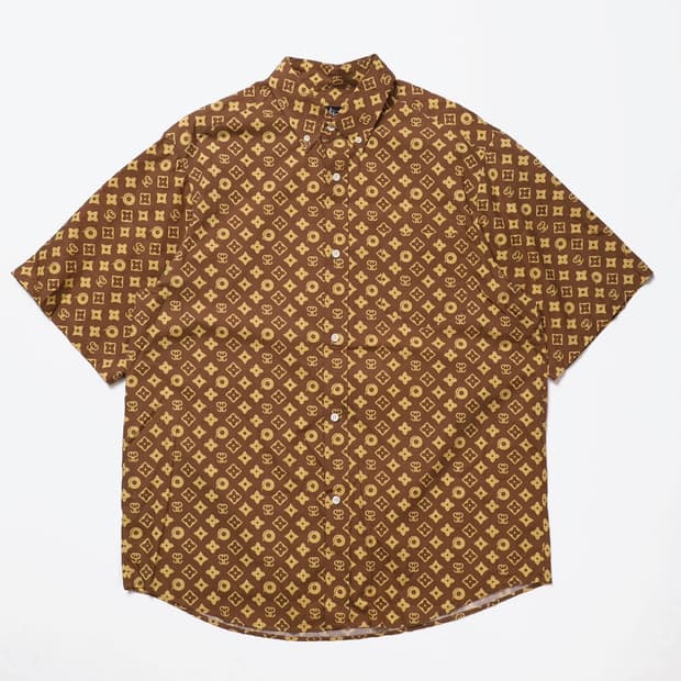 90’s Stussy LV monogram Button