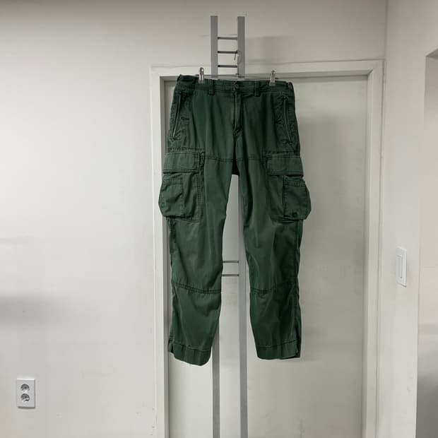 폴로 랄프로렌 카고 팬츠 그린 34/30