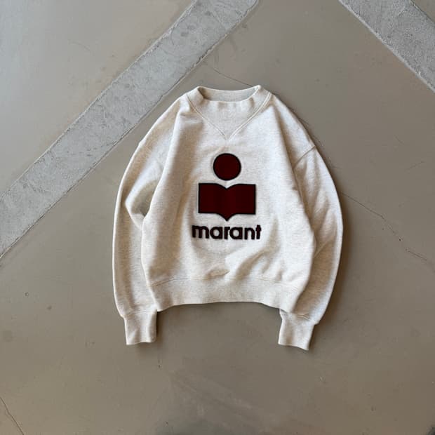 이자벨 마랑 모비 크루넥 스웻셔츠