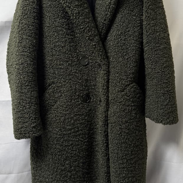 자라 테디베어 코트 여자 xs사이즈