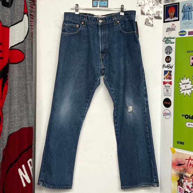 00‘s 리바이스 517 중청 디스트로이드