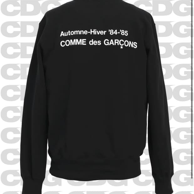 꼼데가르송 스태프 맨투맨 L