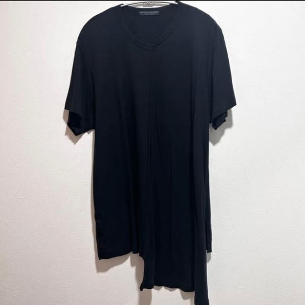 Yohji yamamoto drape shirt