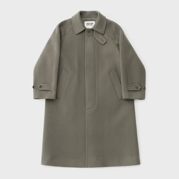 어나더오피스 레가시 발마칸 코트 로즈마리 01사이즈