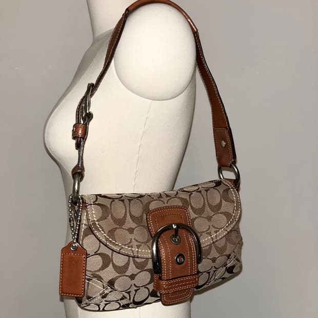 📦 Coach Basic Beige bag