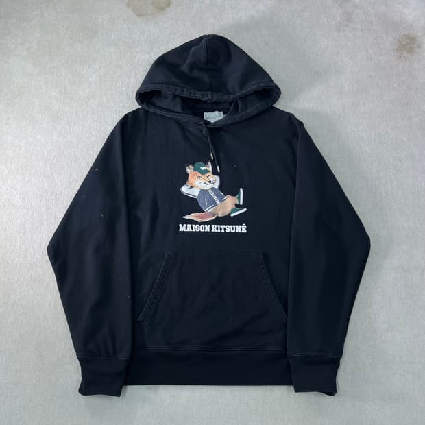 100 메종키츠네 폭스 후드티