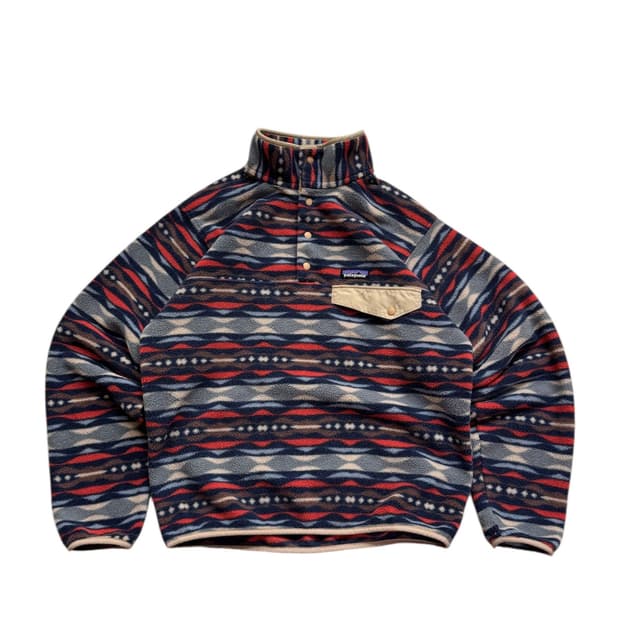 파타고니아 아즈텍 신칠라 스냅티 풀오버