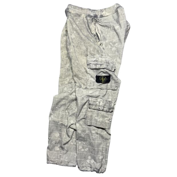 Stone Island 스톤아일랜드 더스트 길리 카모팬츠