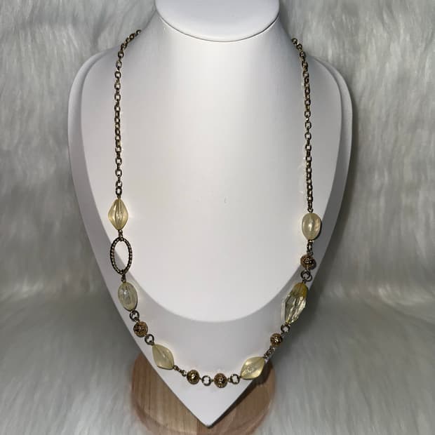 오리엔탈 원석 목걸이