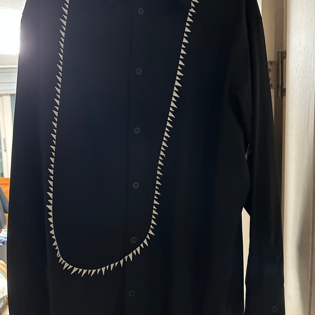 요지 야마모토 그라운드y 체인소맨 콜라보 셔츠