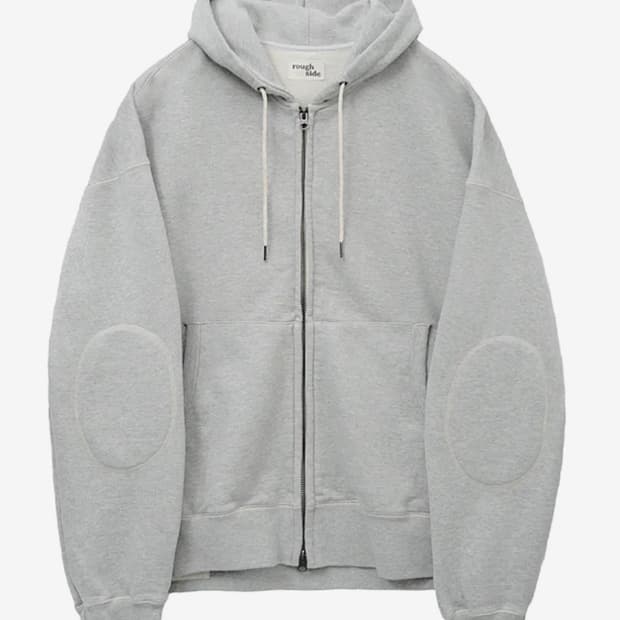 [2] 러프사이드 후드집업 그레이