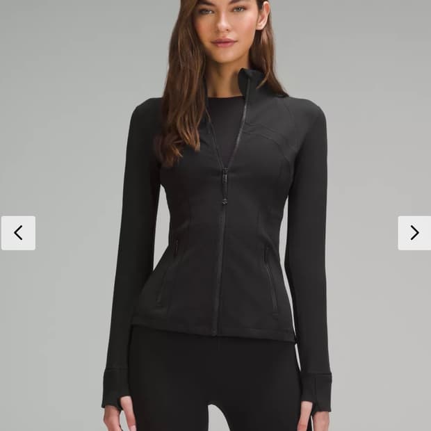 룰루레몬 디파인 nulu 자켓 블랙 0사이즈