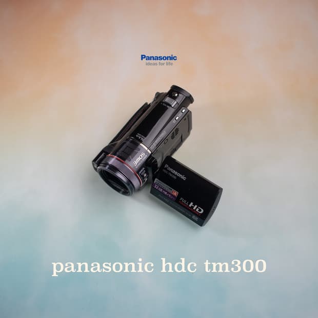칼자이즈렌즈 빈티지캠 파나소닉 hdc tm300 블랙컬러(영상캡쳐본 0)