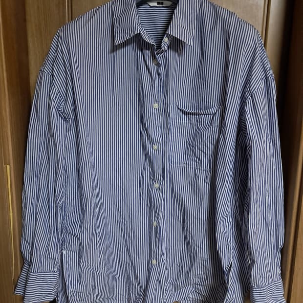 유니클로 여성 긴팔셔츠 XL