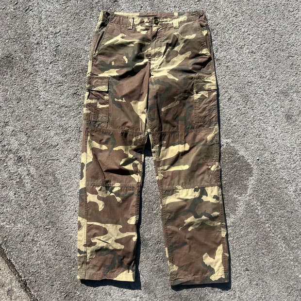 00‘s 노스페이스 립스탑 카모 팬츠