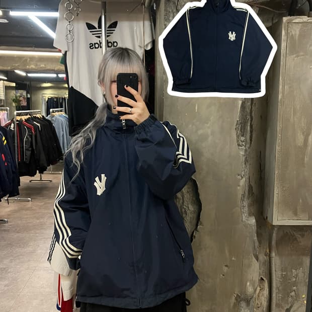 MLB 뉴욕 양키스 야구 점퍼 네이비 #csz2624