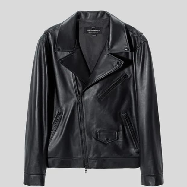 드림월드 블랙 라이더 자켓 xl