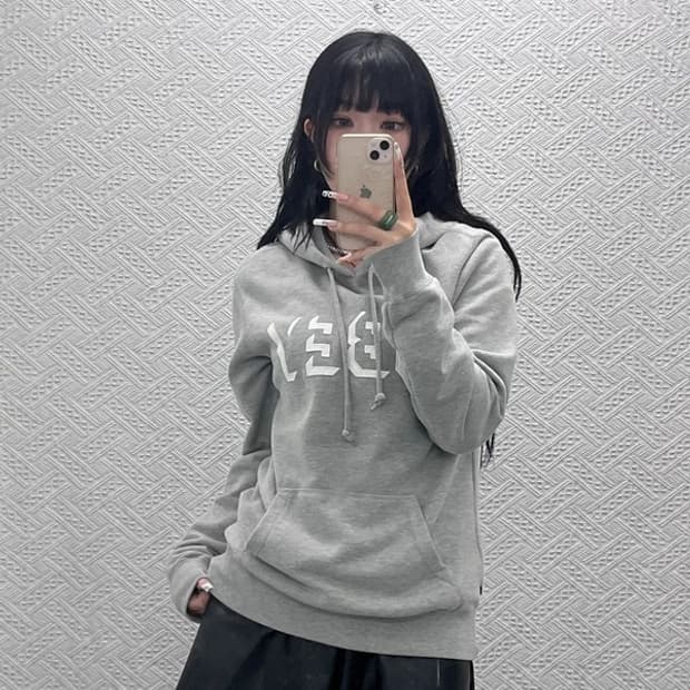 오베이 올드스쿨 스트릿 빈티지 드롭아웃 후드티 S C11503