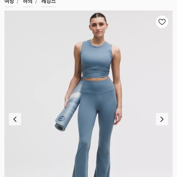 룰루레몬 그루브 슈퍼하이라이즈 플레어드 팬츠 아시안핏