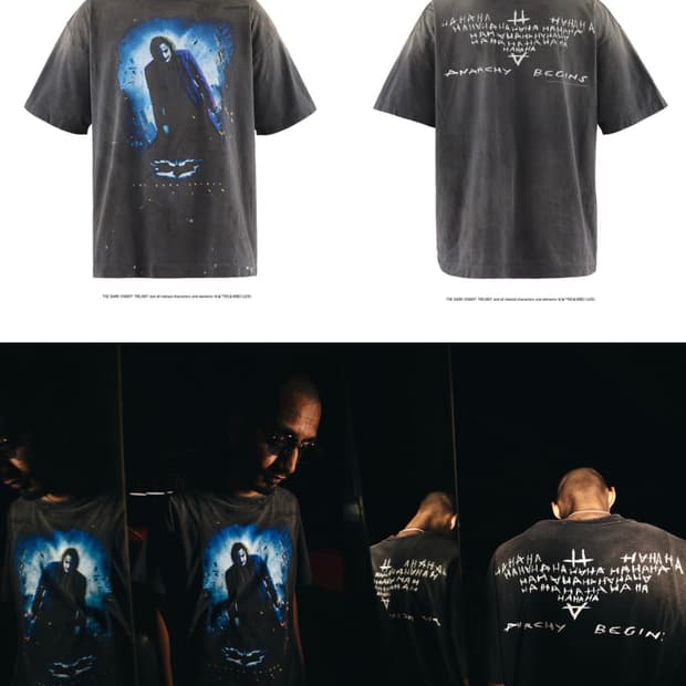 [2XL] 세인트 미카엘 마이클 반팔 티셔츠 다크나이트 조커 블랙 XXL