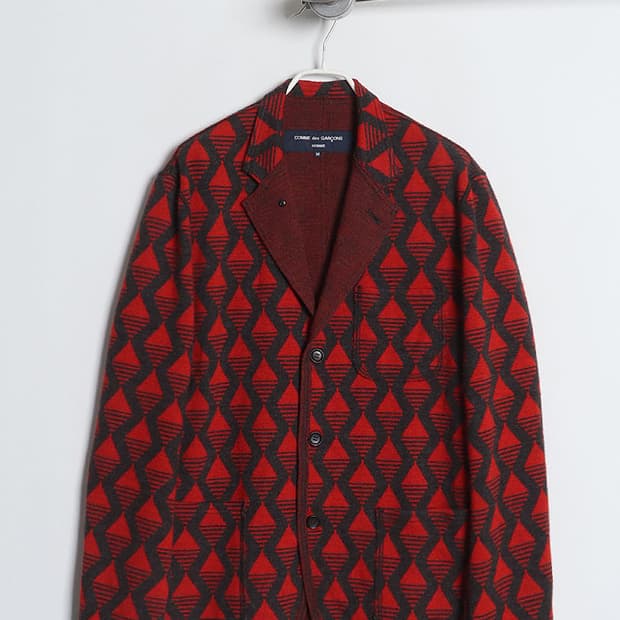 꼼데가르송 옴므 04FW 울 자켓