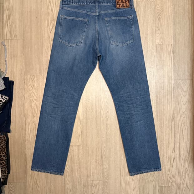 캐피탈 몽키시스코 14oz 데님 5P 인디고