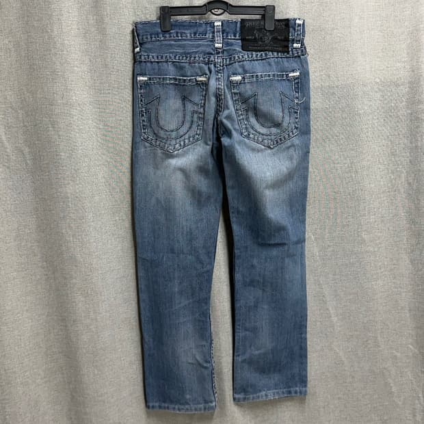 [34] 트루릴리지젼 청바지 슈퍼 T 데님팬츠