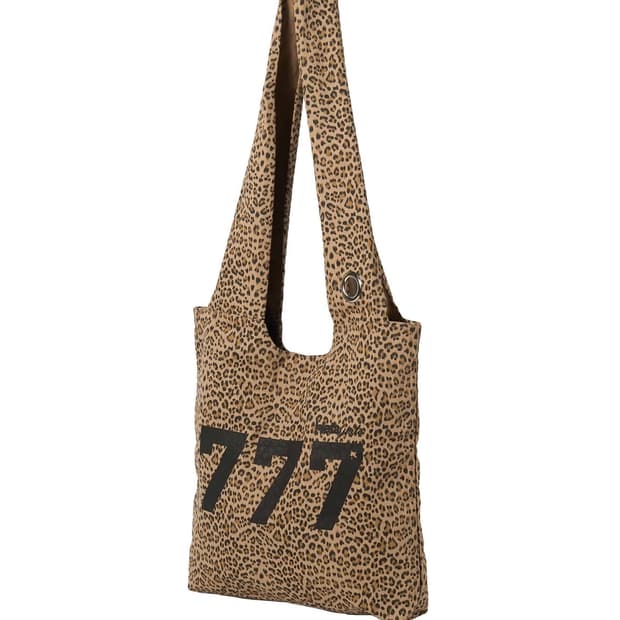 히에타 777Angels Bag / Beige Leopard