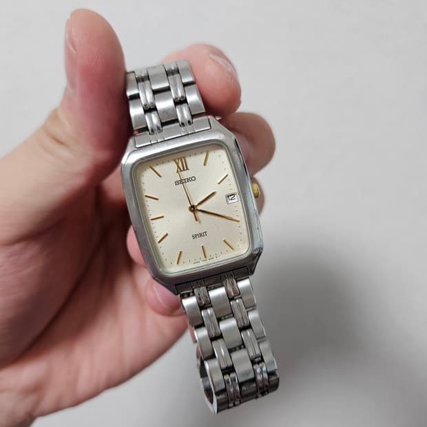 세이코 스피릿 빈티지 쿼츠 시계 Seiko Spirit
