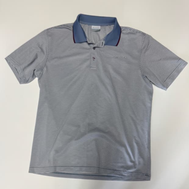 컬럼비아 스트라이프 기능성 반팔 카라 티셔츠 L ~ XL