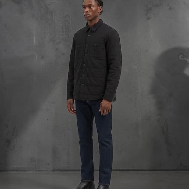 .XL/ 버버리 신형 투포켓 셔츠 패딩자켓