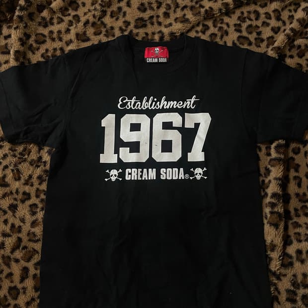 크림소다 펑크 반팔