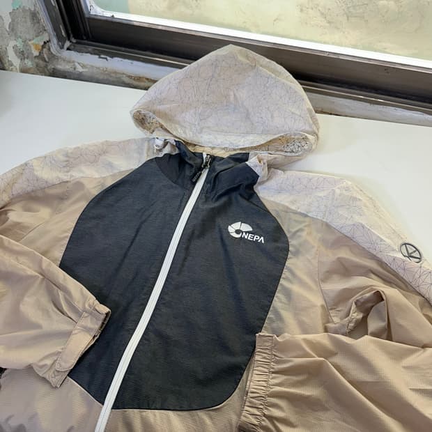 M 네파 멀티컬러 등산 경량 바람막이
