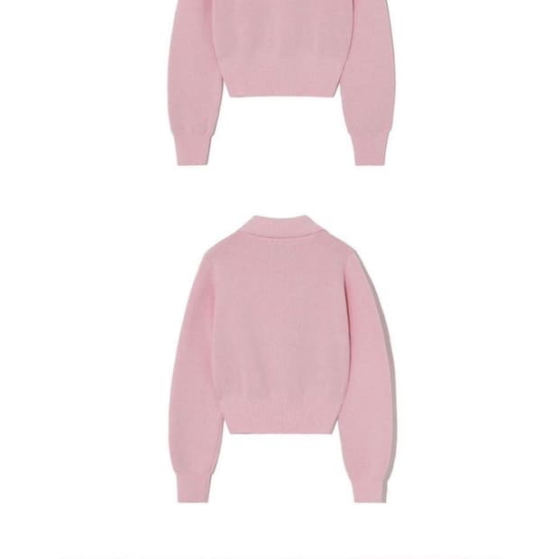 잇터 핑크 카라 니트 (웬디 착용)