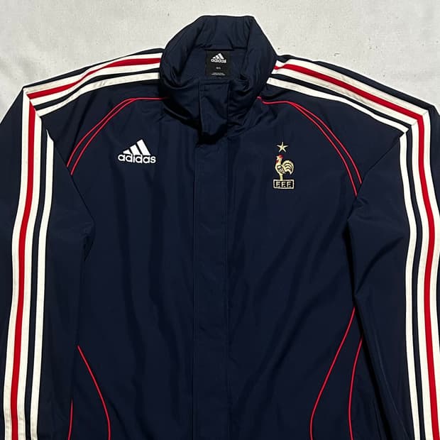 105 아디다스 프랑스 올드스쿨 바람막이 자켓