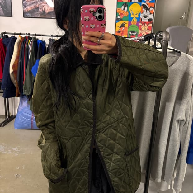 일제 빈티지 퀼팅자켓 